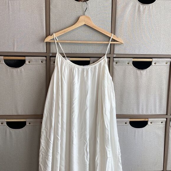 Storia trapeze ruffle midi dress - Picture 3 of 9